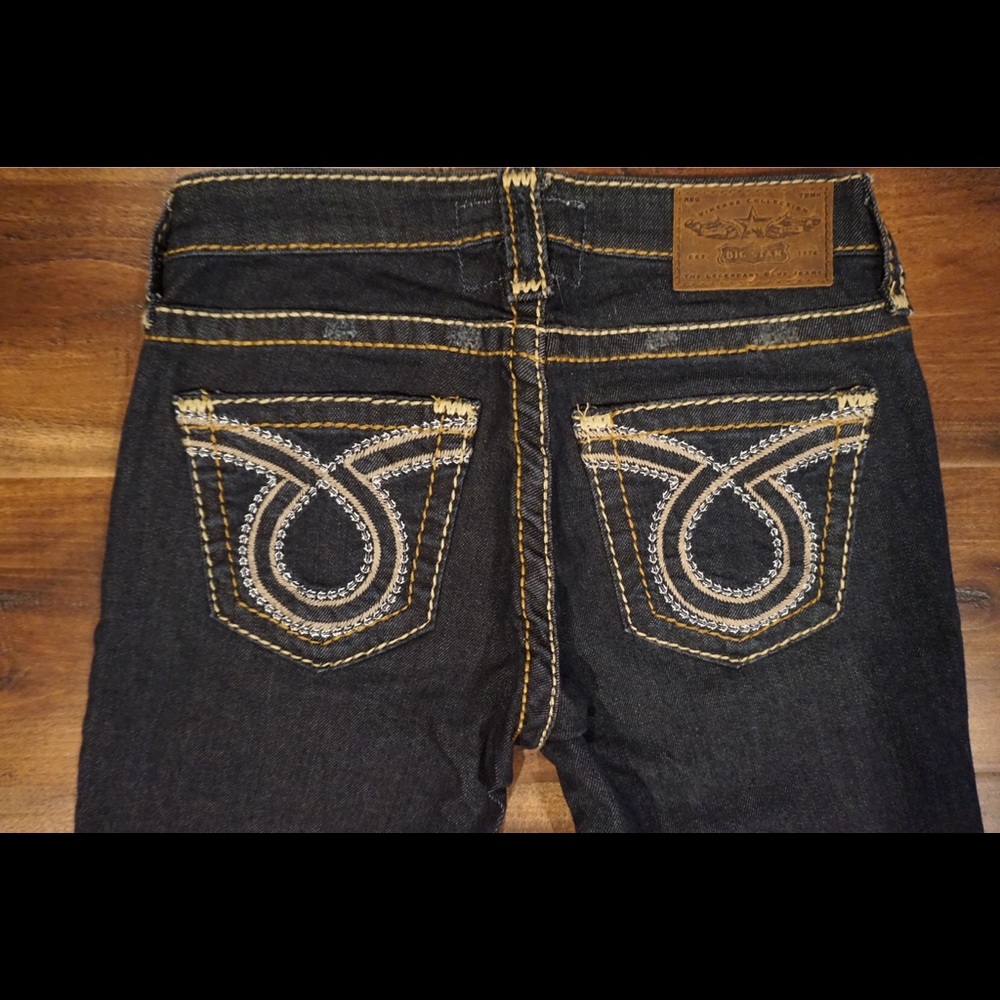 NEW Big Star Maddie Crop Mid Rise Size 25